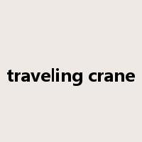 traveling crane是什么意思