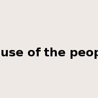 house of the people是什么意思