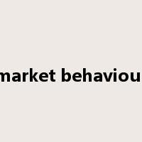 market behaviour是什么意思