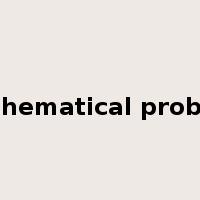 mathematical problem是什么意思