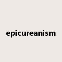 epicureanism是什么意思