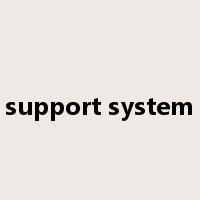 support system是什么意思
