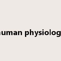 human physiology是什么意思