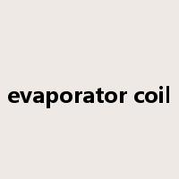 evaporator coil是什么意思