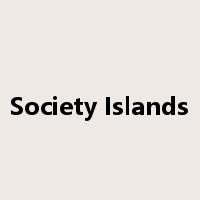 Society Islands是什么意思