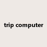 trip computer是什么意思