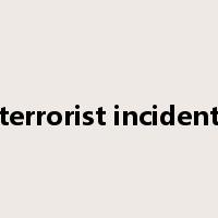 terrorist incident是什么意思