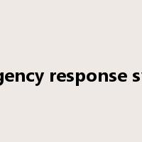 emergency response system是什么意思
