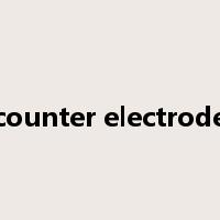 counter electrode是什么意思