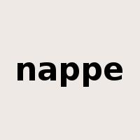 nappe是什么意思