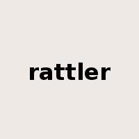 rattler是什么意思