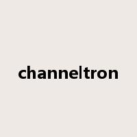 channeltron是什么意思
