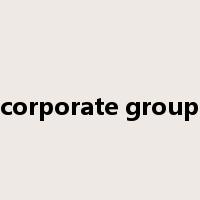 corporate group是什么意思
