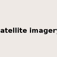 satellite imagery是什么意思