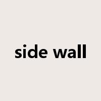side wall是什么意思