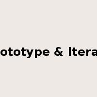 Prototype & Iterate是什么意思