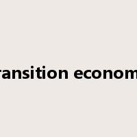 transition economy是什么意思