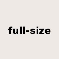 full-size是什么意思
