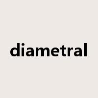 diametral是什么意思