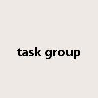 task group是什么意思
