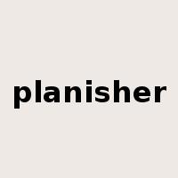 planisher是什么意思