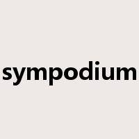 sympodium是什么意思