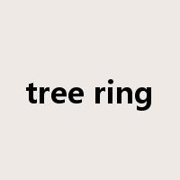 tree ring是什么意思