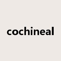 cochineal是什么意思