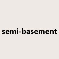 semi-basement是什么意思
