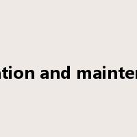 operation and maintenance是什么意思
