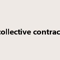 collective contract是什么意思