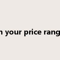 in your price range是什么意思