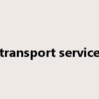 transport service是什么意思