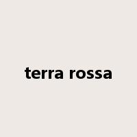terra rossa是什么意思
