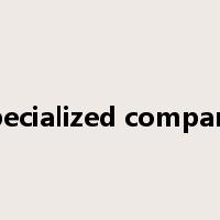 specialized company是什么意思
