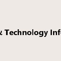 Science & Technology Information是什么意思