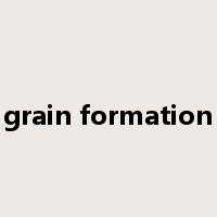 grain formation是什么意思