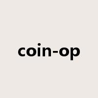 coin-op是什么意思