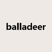 balladeer是什么意思