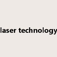 laser technology是什么意思