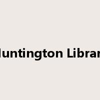 Huntington Library是什么意思