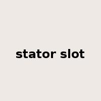stator slot是什么意思