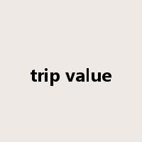 trip value是什么意思