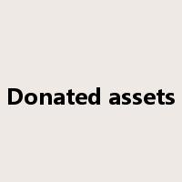 Donated assets是什么意思