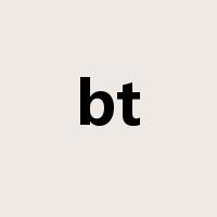 bt是什么意思