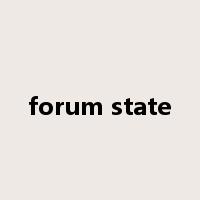 forum state是什么意思