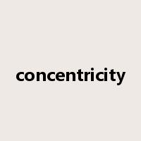 concentricity是什么意思