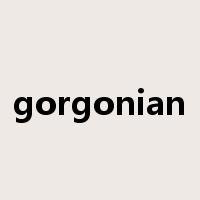 gorgonian是什么意思