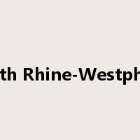 North Rhine-Westphalia是什么意思