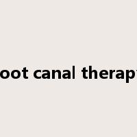 root canal therapy是什么意思